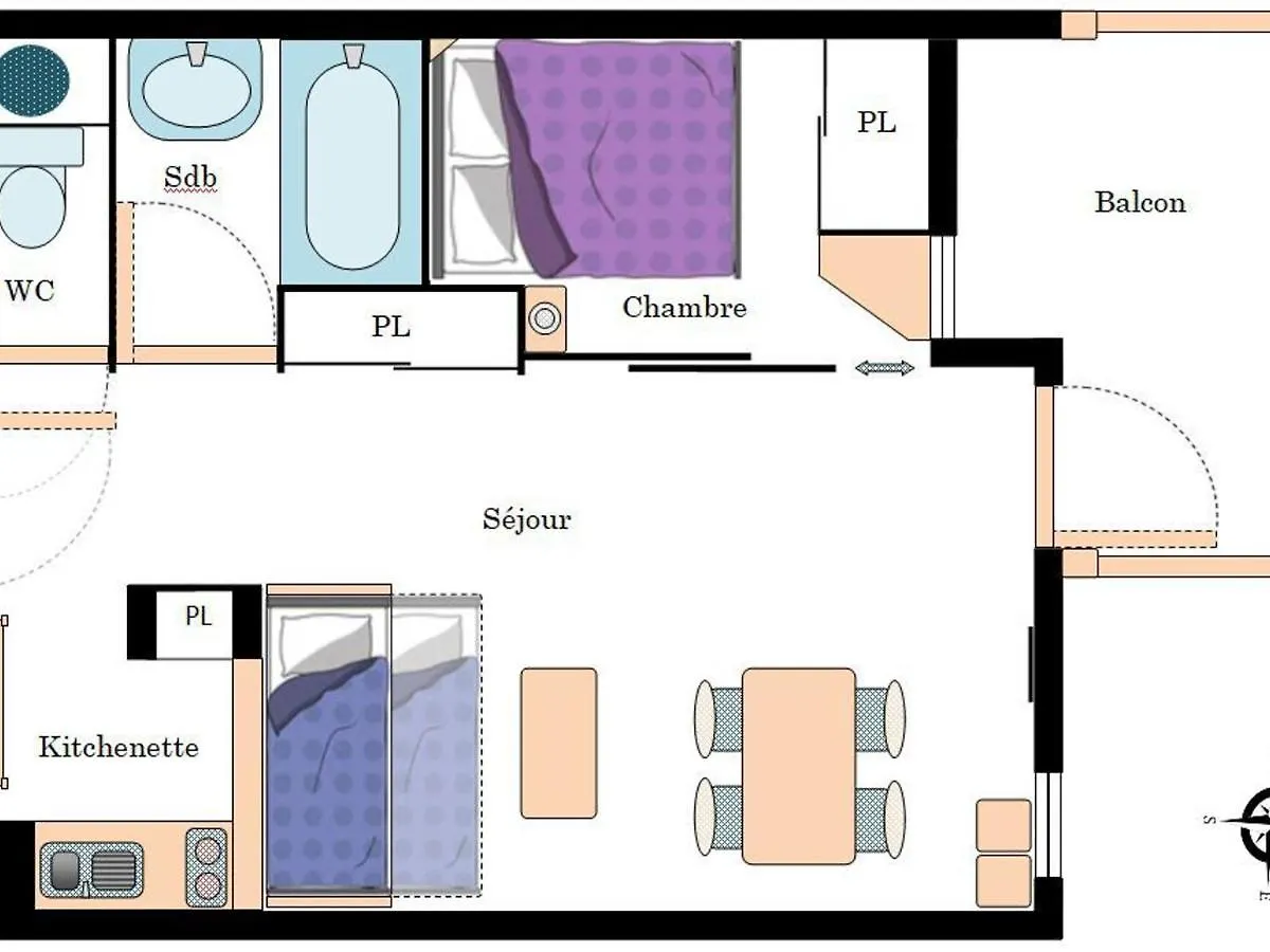 Appart Cosy 4 Pers, Pied Des Pistes, Wifi, Garage A Val-Cenis - Fr-1-508-261 Termignon 0*,